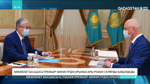 Мемлекет басшысы Премьер-Министрдің орынбасары Роман Склярды қабылдады