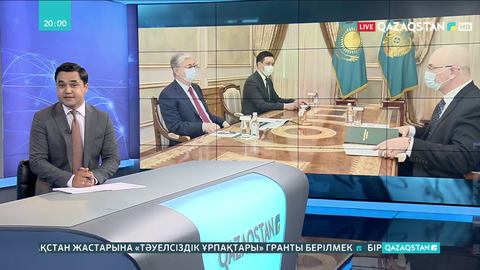 Мемлекет басшысы Жоғары сот кеңесінің төрағасы Денис Шиппті қабылдады