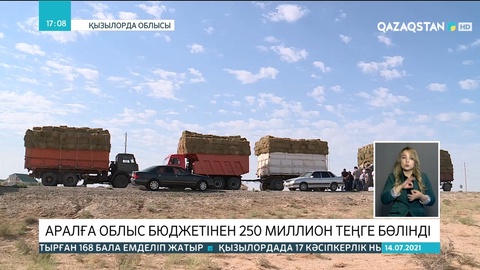 Аралға облыс бюджетінен 250 миллион теңге бөлінді