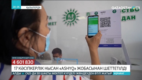 Қызылордада 17 кәсіпкерлік нысан «Ashyq» жобасынан уақытша шеттетілді