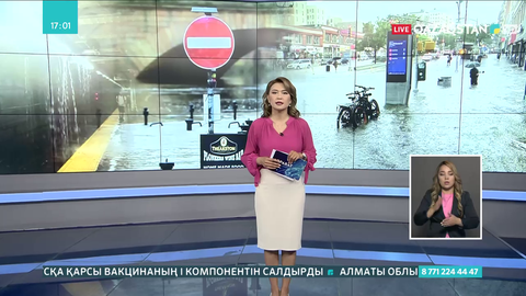 Нью-Йорк көшелерін су басты