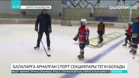 Солтүстік Қазақстандағы балаларға арналған спорт секциялары тегін болады