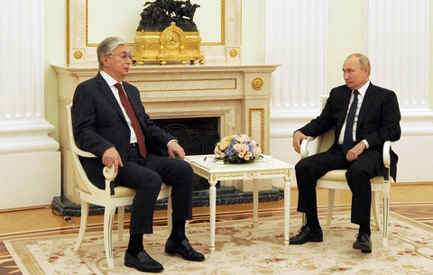 Қасым-Жомарт Тоқаев Мәскеуде Владимир Путинмен кездесті