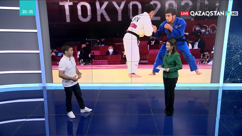 Олимпиаданың қола жүлдегері Елдос Сметов Ұлттық арнаға сұхбат берді