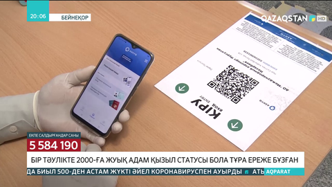 Ashyq: Бір тәулікте 2000-ға жуық адам қызыл статусы бола тұра ереже бұзған