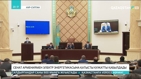 Сенат Армениямен электр энергетикасына қатысты құжатты қабылдады