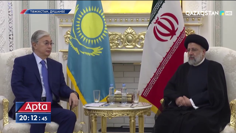 Мемлекет басшысы Иран Ислам Республикасының Президентімен кездесті