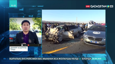 Жамбыл облысында жантүршігерлік жол апатынан 6 адам қаза тапты