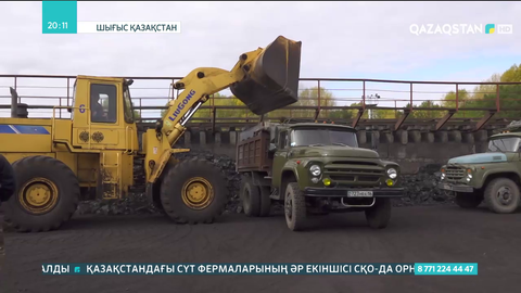 Шығыс Қазақстанда көмір тасымалдаушылар жүк көлігінде қонуға мәжбүр