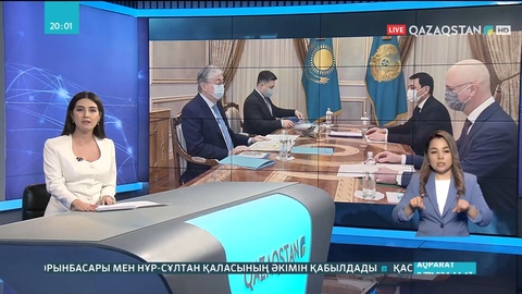 Мемлекет басшысы Роман Скляр мен Алтай Көлгіновті қабылдады