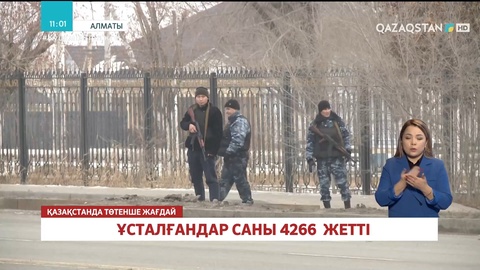Қолға түскен күдіктілер саны 4266 жетті