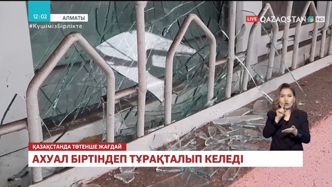 Алматыда барлығы 7 қару-жарақ дүкені тоналды