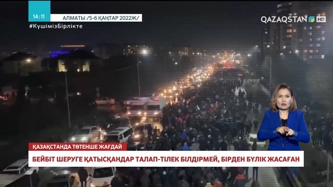 ІІМ: Бейбіт шеруге қатысқандар талап-тілек білдірмей, бүлікке көшкен