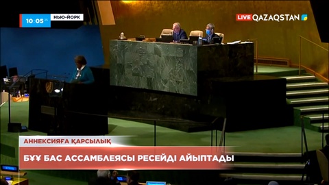 БҰҰ Бас ассамблеясы Ресейді айыптады