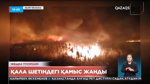 Семейде жеке сектор маңында болған дала өрті ауыздықталды