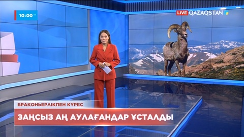 Алматы облысында заңсыз аң аулағандар ұсталды