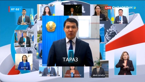 Саяси науқан барысын Ұлттық арна әр сағаттың басында тікелей эфирде көрсетеді