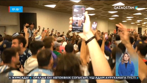 Аргентиналықтар жеңісті тойлап жатыр