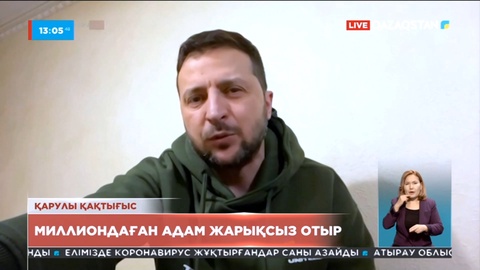 Украинада миллиондаған адам жарықсыз отыр