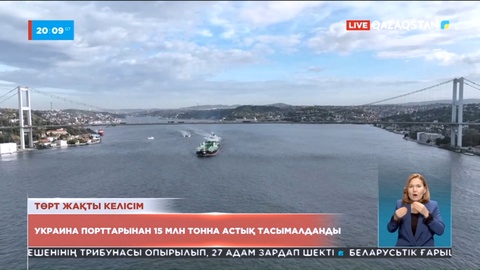 Украина порттарынан 15 млн тонна астық тасымалданды
