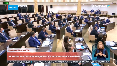 Сенат төрағасы жылды қорытындылады