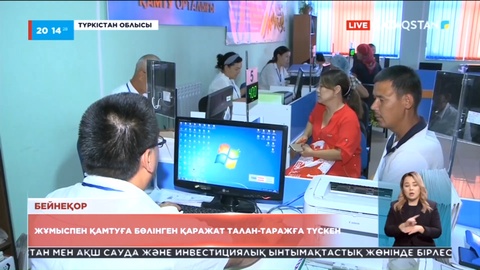 Түркістан облысында жұмыспен қамтуға бөлінген қаражат талан-таражға түскен