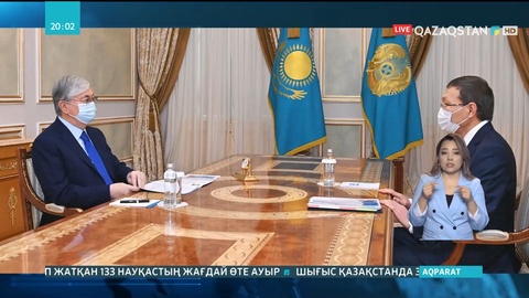 Орталық сайлау комиссиясының төрағасы Нұрлан Әбдіров Президент қабылдауында болды