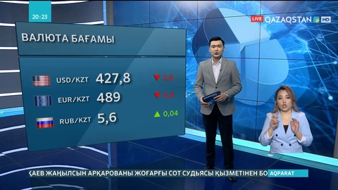 Теңге нығайып келеді