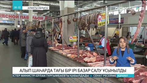 Алматыда тағы бір ірі базар салу ұсынылды