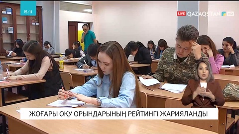 Еліміздегі жоғары оқу орындарының рейтингі жарияланды