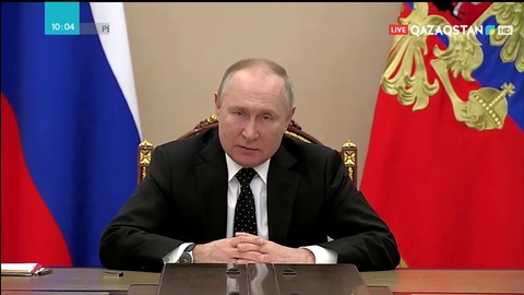 Владимир Путин ядролық күштерді жоғары дайындыққа көшірді