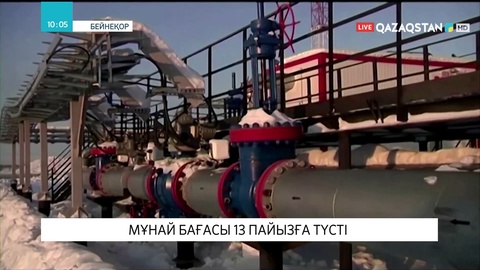 Әлем нарығында мұнай бағасы 13 пайызға түсті