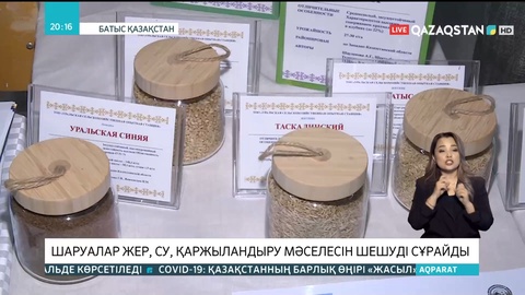 Батыс Қазақстанда шаруалар жер, су, қаржыландыру мәселесін шешуді сұрайды