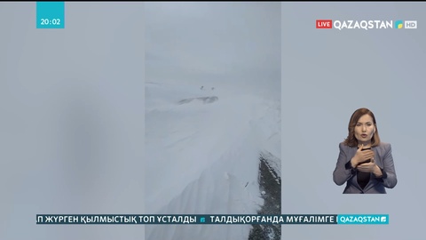 Қостанай облысында боран соғып, көліктер жолда қалды