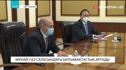 Үкімет басшысы «Shell» компаниясының атқарушы вице-президентімен кездесті