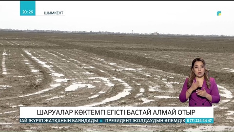 Түркістан облысы: Мемлекет тарапынан жанар-жағармай жеткізілмегендіктен шаруалар егіс жұмыстарын бастай алмай отыр