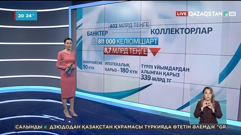 Қаңтарға дейін коллекторлық агенттіктер банктерден 402 млрд теңге сатып алған