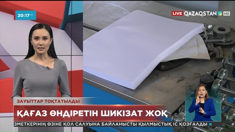 Еліміздегі қағаз өндіруші кәсіпорындарда шикізат тапшы