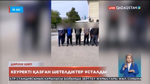 Түркістан облысында дәрілік шөпті заңсыз қазған 130-дан астам шетелдік ұсталды