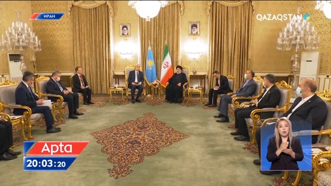 Қасым-Жомарт Тоқаев Тегеранға ресми сапармен барды