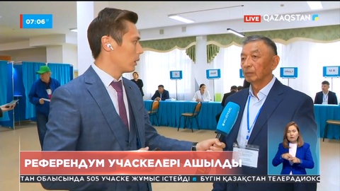 Референдум учаскелері ашылды