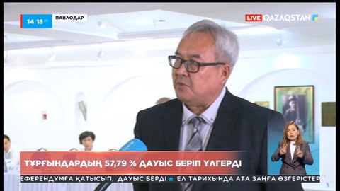 Павлодарлық тұрғындардың 51,17 % дауыс беріп үлгерді