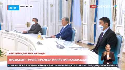 Президент Грузияның Премьер-Министрін  қабылдады