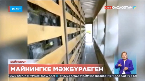 Алматыда майнинг жасауға мәжбүрлеген қылмыстық топ ұсталды