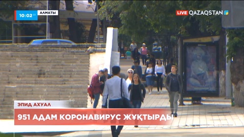 Елімізде соңғы тәулікте 951 адам коронавирус жұқтырды