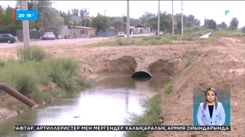 Түркістандағы тозығы жеткен канал