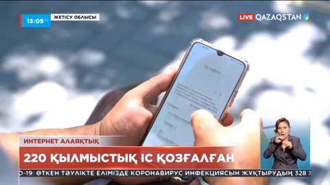 Жетісу облысында 220 интернет алаяқтық дерегі тіркелді