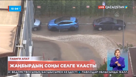 Түркияда жаңбыр соңы селге ұласты