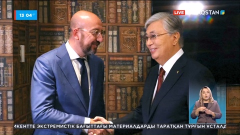 Қ.Тоқаев Еуропалық кеңес президентімен кездесті