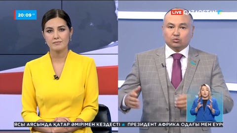 Депутат Ерлан Сайыров Ұлттық арнаға сұхбат берді